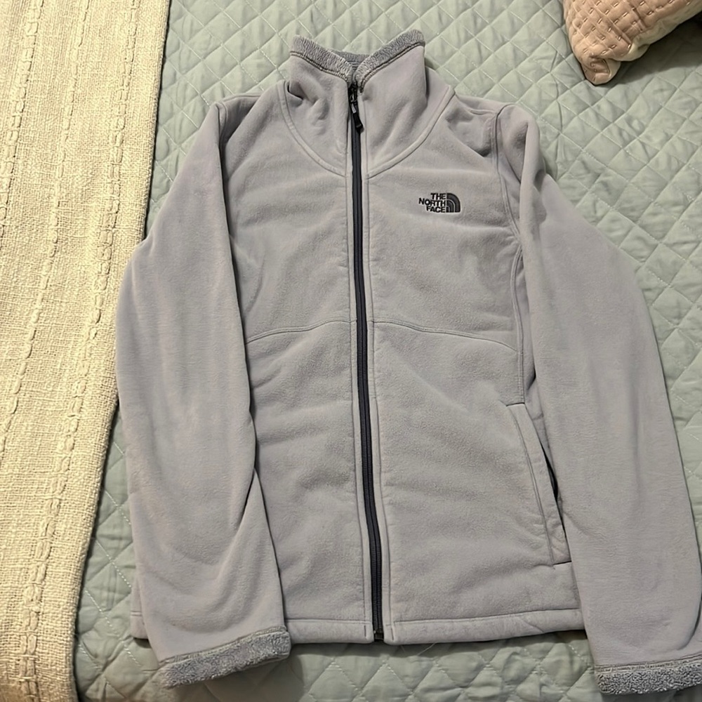 Fleece lined north face jacket